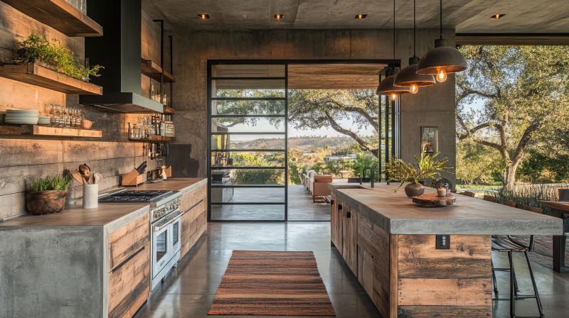 Cement Countertop Installation in Sonoma County, CA